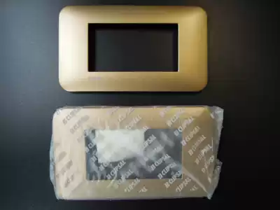 Clearance sale Qisheng 118 horizontal four-digit frame (champagne matte)