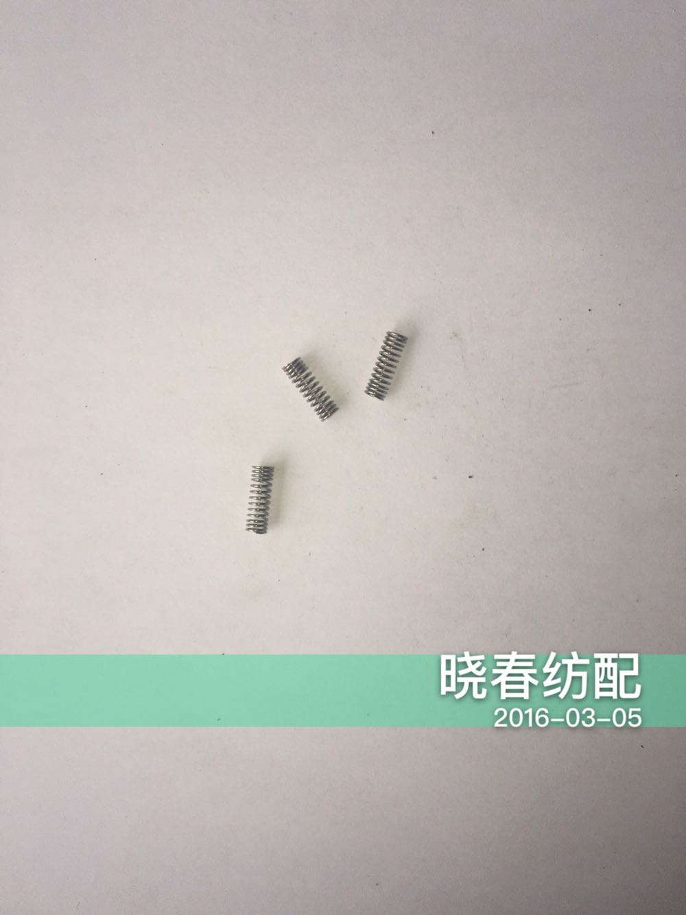 ZAX9100 day hair assisted nozzle solenoid valve spring 9100 solenoid valve spring red flag day haired letter