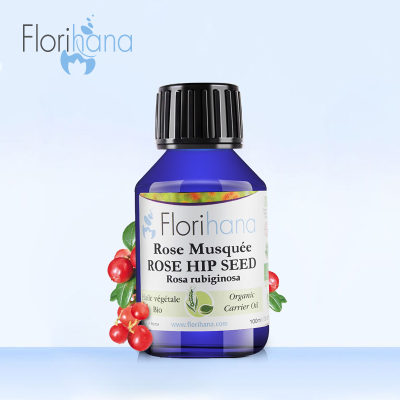 Florihana玫瑰果油控油保湿补水提亮肤色基础按摩卸妆美容刮痧女