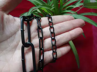 Black Chain 2 0 full welding electrophoresis black decorative black chain