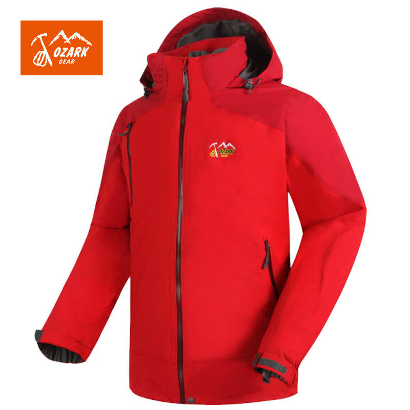 OZARK/奥索卡 男款抓绒内胆三合一冲锋衣 132800