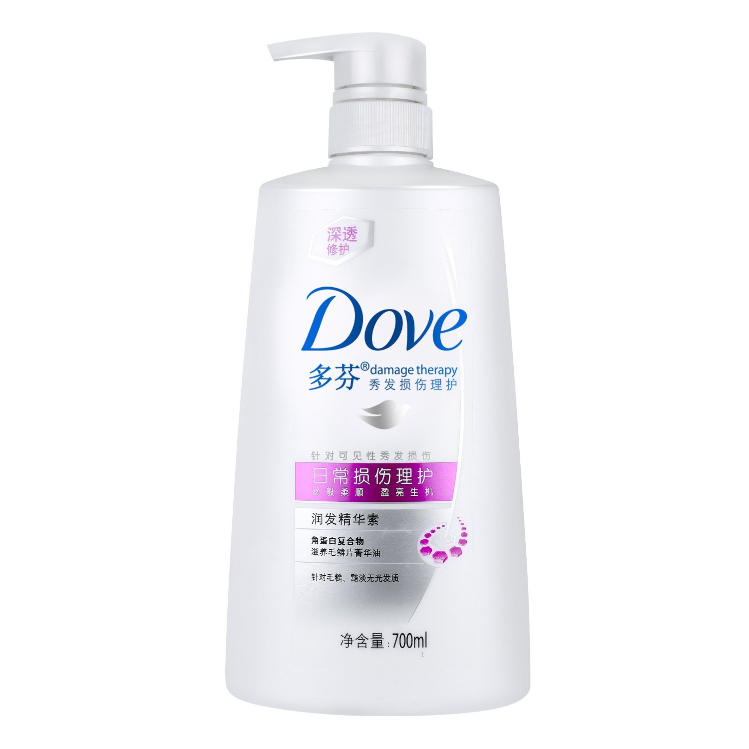 包邮 Dove/多芬洗发水 日常损伤理护洗发乳700ml 滋养修复干枯