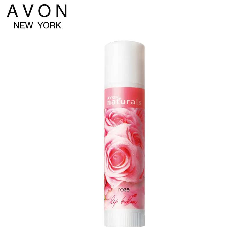 包邮 Avon雅芳柔嫩玫瑰润唇膏 温和护唇膏滋润保湿防裂 新款玫瑰