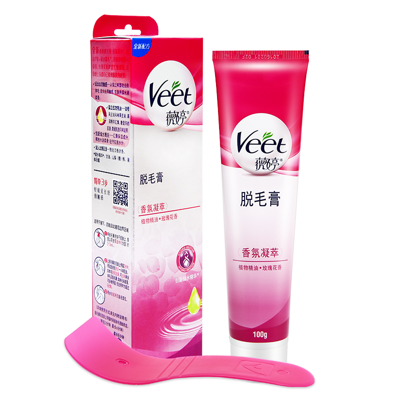 【天猫超市】Veet/薇婷香氛脱毛膏100g男女学生腋下私处腿毛长效
