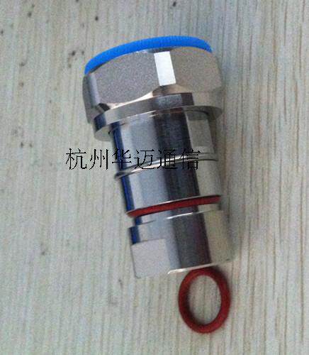 RF feeder connector DIN-J1 2 DIN male connection 1 2 Ordinary hard feed connector all copper