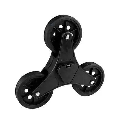 Final wheel shopping cart wheel climbing accessories luggage cart shopping wheel climbing wheel rubber wheel