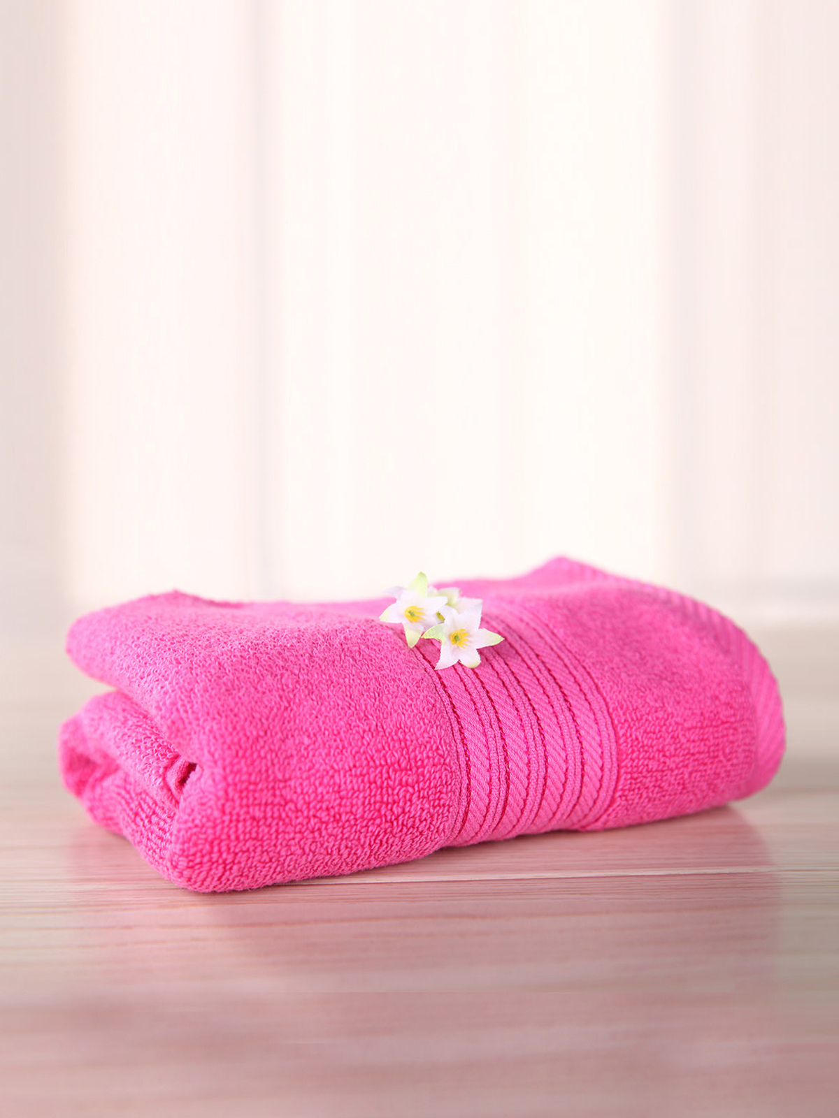 ROYAL VELVET|玫红色加州阳光炫彩面巾(2条装)