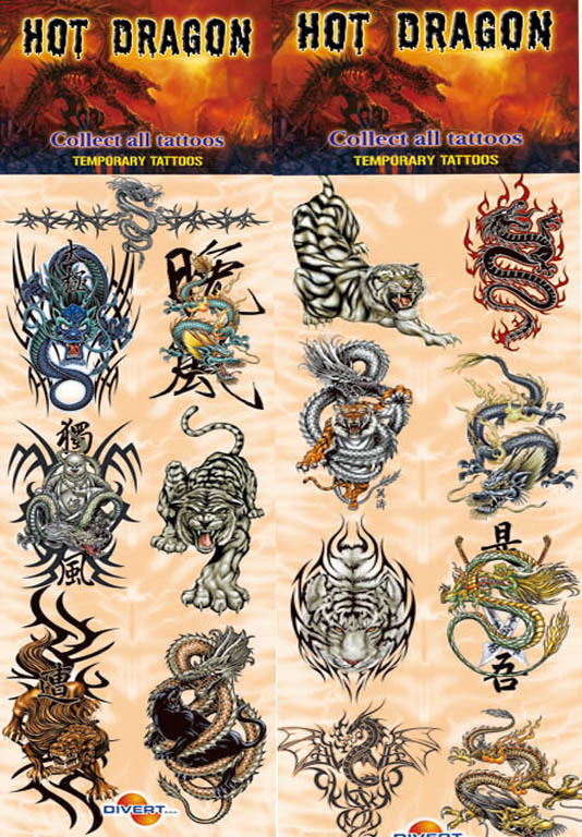 Card Tattoo Stickers for Vending Machines, Special Temporary Disposable Tattoo Stickers for Children, Starting from 300 Pieces Per Box