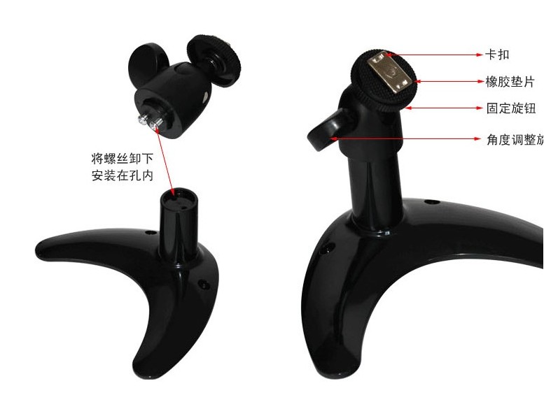 Shanghai Xindy Film Microscopy Cycle Circulation Accessories One Drop Blood Detector Display Portable mobile bracket
