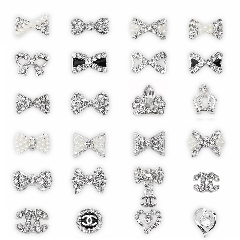 KaSi美甲手机DIY钻饰品水钻 甲油胶假指甲贴钻合金美甲钻73-96款