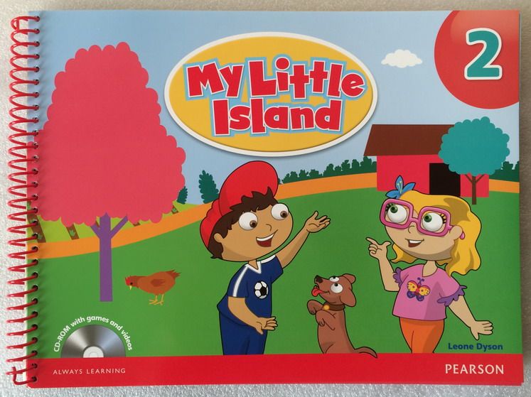 My Little Island 2 student suit 2 spot bacon young children English send parents manual