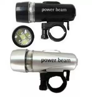 Clearance low price 5LED bicycle headlight high brightness energy saving bicycle light 4 7 battery power supply