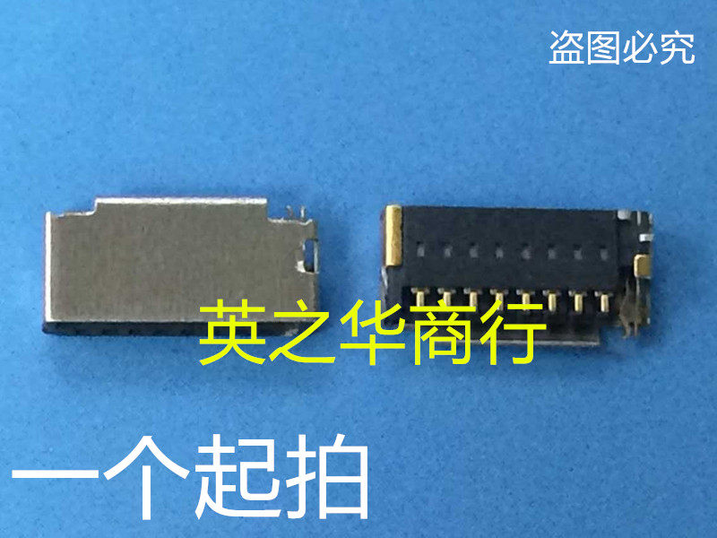 Mini TF card holder Short body card holder MICRO SD card holder with detecting foot Memory card slot Plug- and pull-out