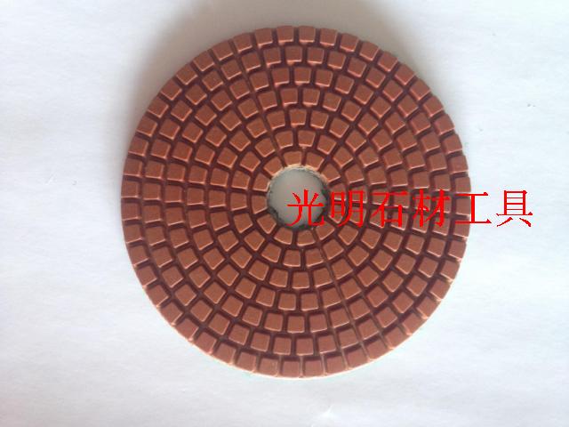 The light granite water grinding diamond soft grinding chip of jade polishing sheet 4 inches