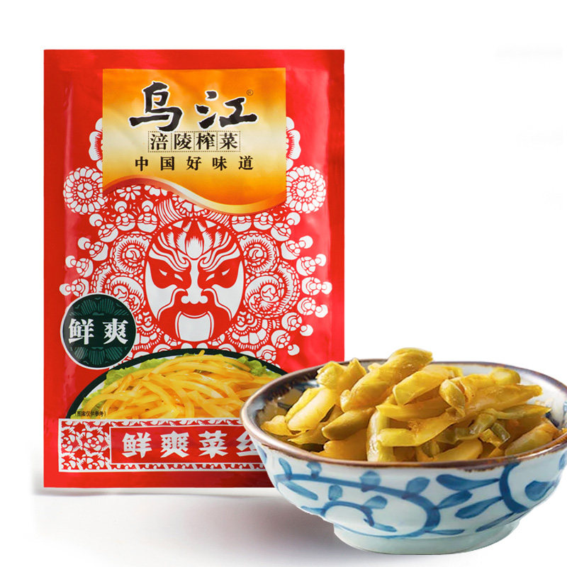 【天猫超市】乌江涪陵榨菜菜丝60G特产酱菜咸菜下大米饭菜佐餐
