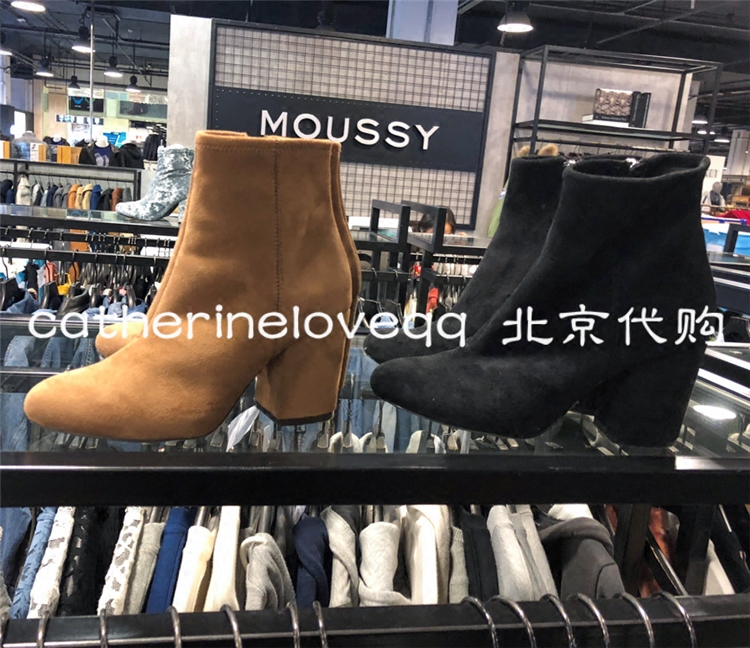 Spot special MOUSSY domestic suede boots 0109AK52-7440 tag 1098