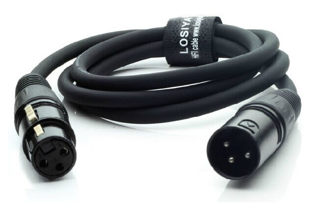 Condenser microphone microphone dynamic microphone cannon line XLR professional audio cannon male and female cable