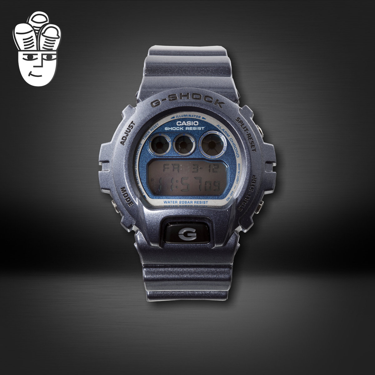 Casio G-Shock The 6900运动手表dw-6900mf-2cr
