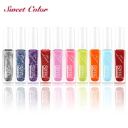 Sweet Color Puller Nail Ba Lan Kẹo nhiều màu Pháp Làm móng 10ML - Sơn móng tay / Móng tay và móng chân