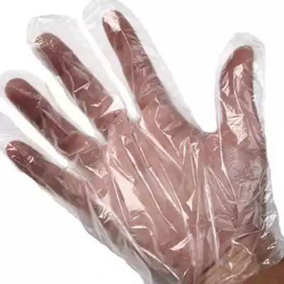 Disposable gloves (a pack of 40) outdoor BBQ barbecue tools kitchen supplies thick gloves