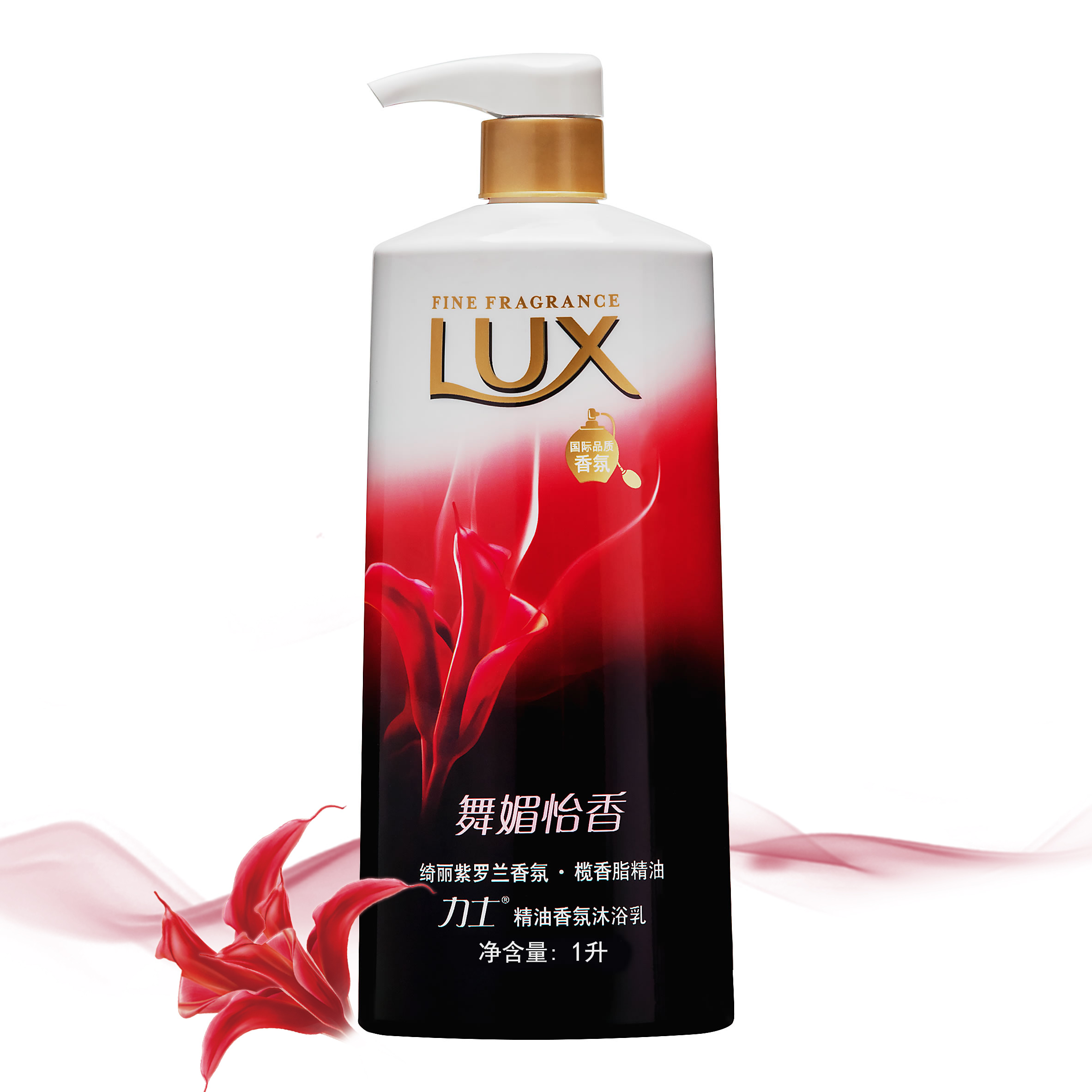 Lux/力士 精油香氛沐浴乳 1L 舞媚怡香 沐浴露 1000ml