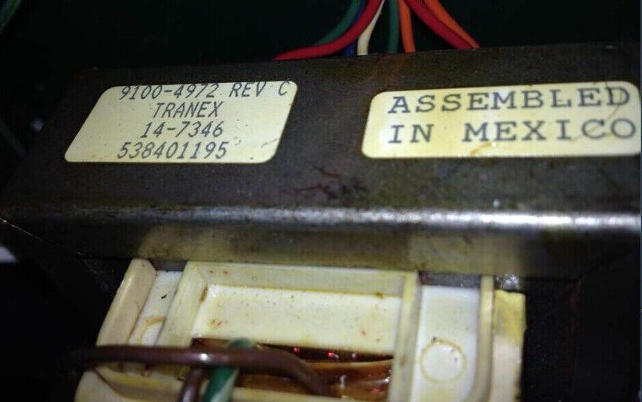 34401a Special transformer 9100-4972 REV C