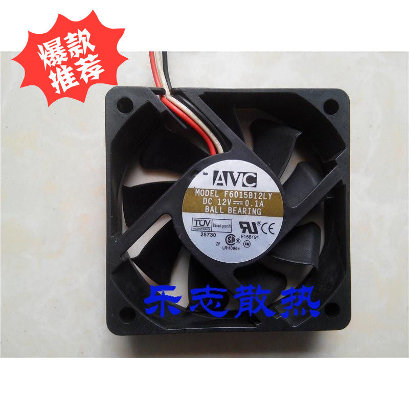 Original AVC F6015B12LY 12V 0 1A 6015 6cm Speed ​​CPU AMD Mute Fan