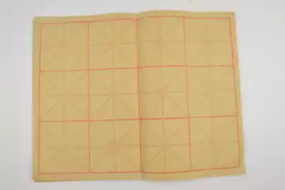 Hairy edge paper Rice word grid rice paper calligraphy practice paper wholesale 60 30 grid 12 grid Dashan leather paper