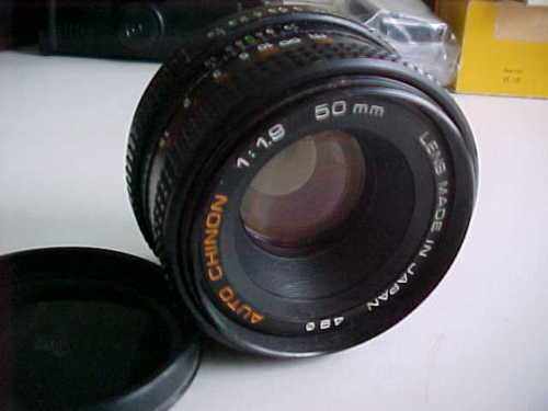 Nissan Pentax-PK mount CHINON50MMF1.9 SLR fixed focus standard lens, full manual function