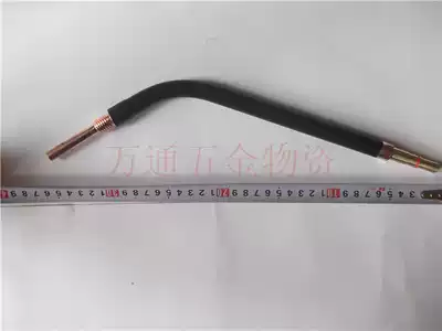 Gas protection welding gun accessories Panasonic type 200A 350A 500A custom-made extended elbow elbow rod Elbow gun rod