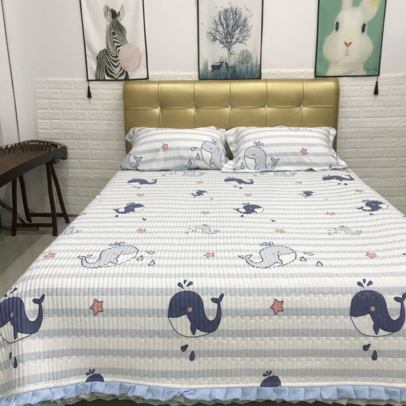 Tatami trải giường tùy chỉnh thực hiện tùy chỉnh kích thước tùy chỉnh bông duy nhất quilted quilted tấm trượt mat cover - Trải giường drap nệm