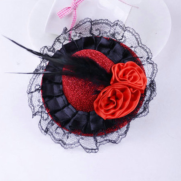 Latin dance feather hat headwear Latin dance dress headwear Latin dance outfit accessories