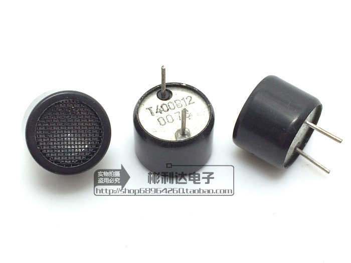 JAPAN NIECRA 12MM TWO-PIECE ULTRASONIC SENSOR 40KHZ TRANSMITTER RECEIVER MONITOR