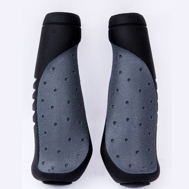 Simple bicycle handle set mountain bike comfortable rubber handle set ergonomic handle set