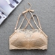 Sexy chống chiếu sáng áo ngực openwork mẫu ren ống hàng đầu dây đeo phần mỏng treo cổ kiểu quấn ngực đồ lót cô gái cửa hàng đồ lót Ống