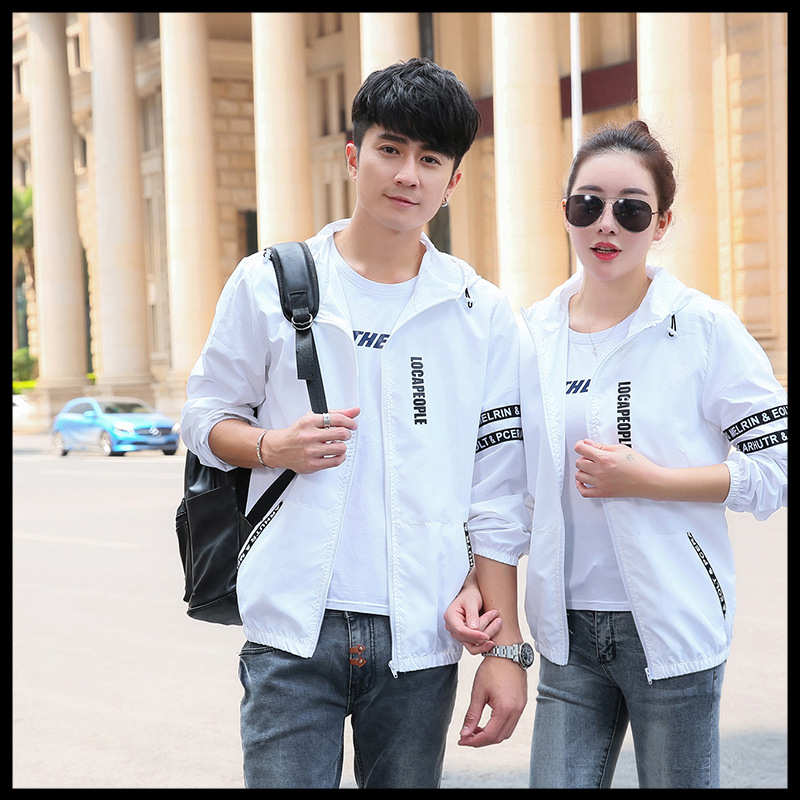 Couple chống nắng 2019 mùa hè mới lớn mã ngoài trời áo của nam giới và phụ nữ quần áo da chống nắng siêu mỏng áo gió thở