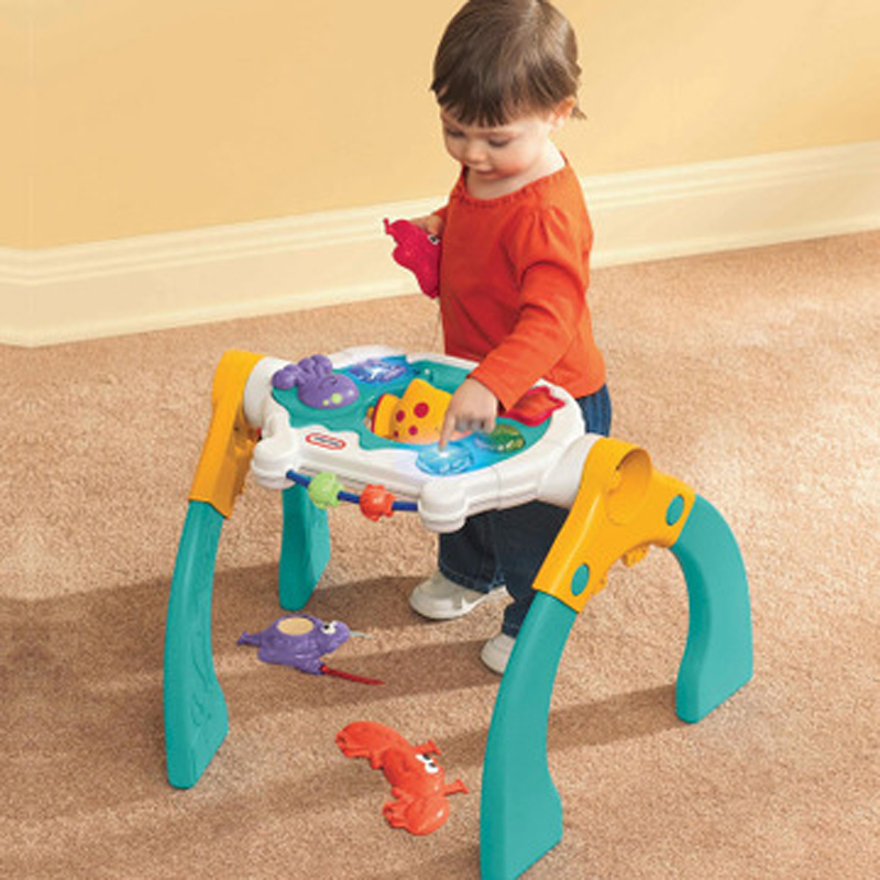 little tikes/小泰克 婴儿多功能音乐健身架 音乐海洋活动中心