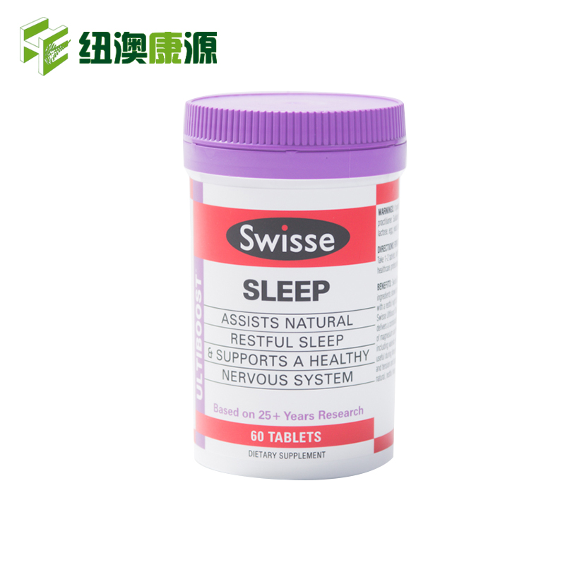 澳大利亚Swisse睡眠片60粒 sleep安定 帮助改善睡眠成人澳洲直邮