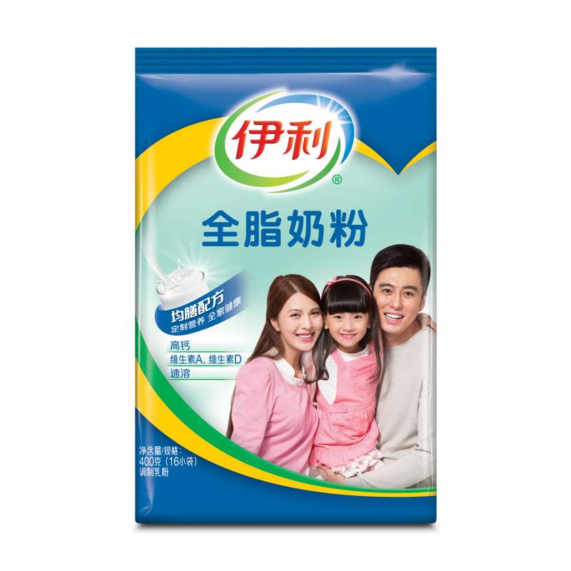 【苏宁易购】伊利 全脂奶粉400g