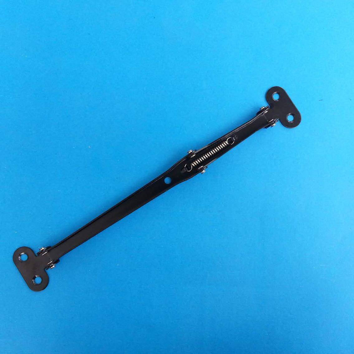 180 degree desktop widened extension plate Hinge flat open concealed folding table hardware Force type foldable bracket