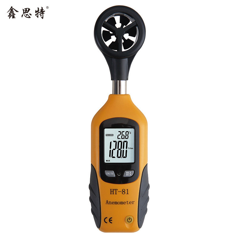 Xinsite HT-81 anemometer digital high-precision wind speed and temperature tester anemometer anemometer measurement