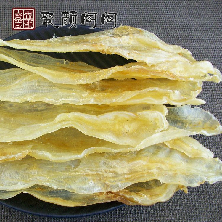 Old goods public belly wild North Sea fish rubber flower glue dry cargo fish belly swimming bladder pregnant women's moon 250 gr