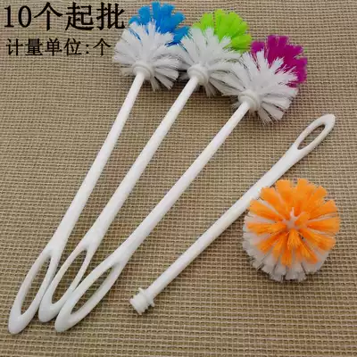 D2243 plastic handle ball toilet brush 10 clean brush toilet brush Yiwu 2 yuan