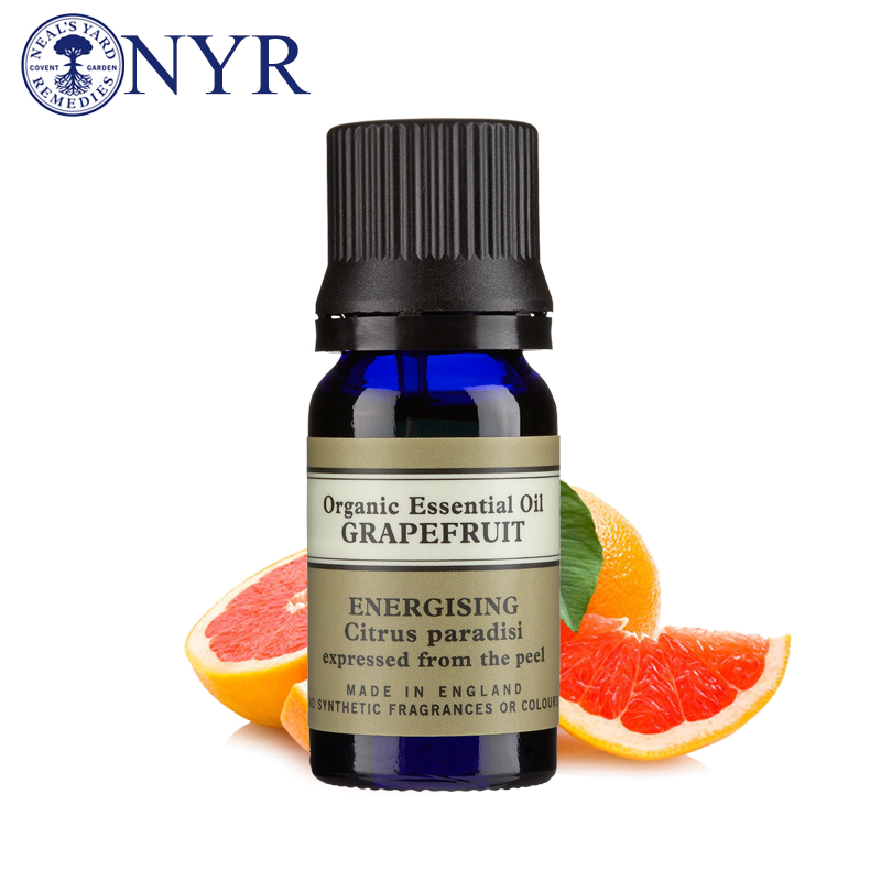 英国NYR葡萄柚精油10ml 纯精油 排毒塑形瘦身 消肿排油 调理净化