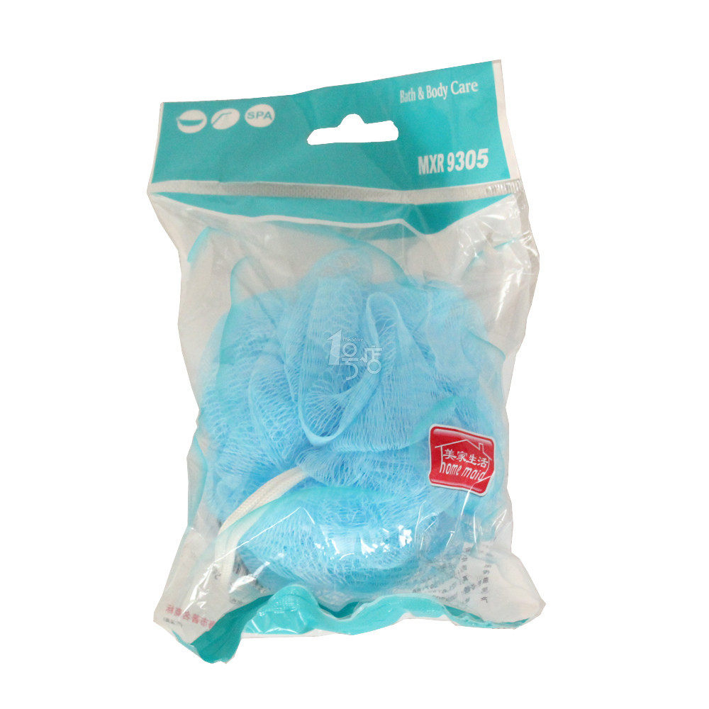 【1号店】美家生活沐浴球 海绵沐浴球品质洗澡搓澡巾按摩沐浴浴花