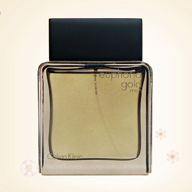 CK凯文克莱ck新款gold花开诱惑流金男士香水金装限量/100ml