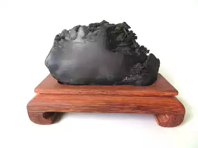 Carved Duan inkstone ornaments in the air Pavilion recommended hot sale sale special collection gifts YNF Nanfei Yinzhuang]