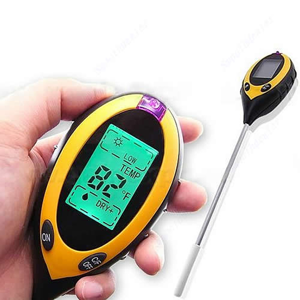Four-in-one soil tester soil tester soil acidity meter soil PH meter soil hygrometer