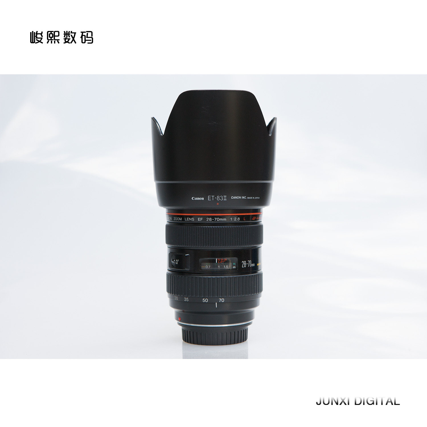 Secondhand Canon 28-70 F2 8L USM constant large aperture lens Old RMBthree support exchange