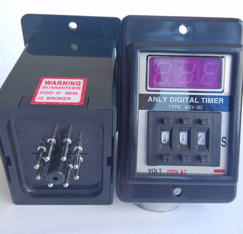 (New) Prefabricated Digital Digital Display Time Relay ASY-3D 2D 2D 999